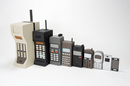 Evolución de los teléfonos móviles